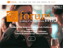 Tablet Screenshot of forumwhu.com